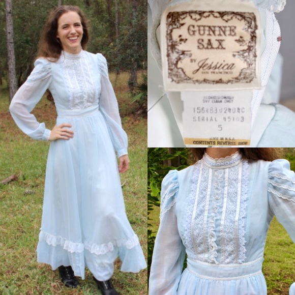 SOLD Gunne Sax Southern Belle Gown - Picture 3 of 8